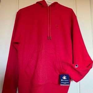 Champion Red Men's Hoodie